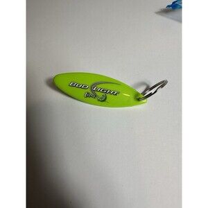 Bud Light Lime Bottle Opener Keychain Key Chain Surf Board Blue LOT OF (3)